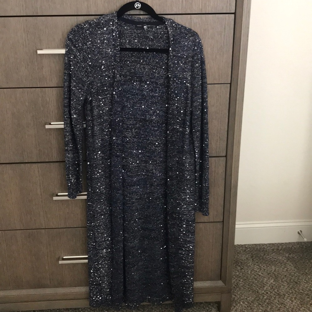 Duster With Mermaid Like Sequins - image 1